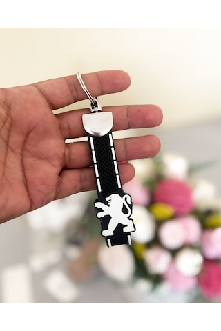 Aracınıza Özel Silikon Anahtarlık, Pejo