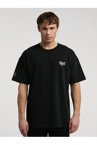 Everlast Ever Essentials Oversize Siyah Erkek Tişört Siyah