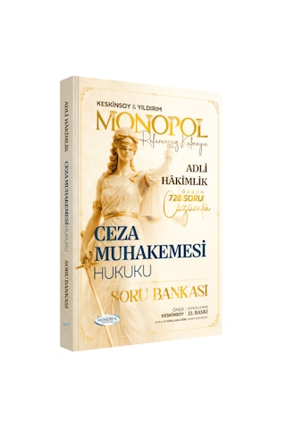 Hakimlik Ceza Muhakemesi Hukuku Soru Bankası 22. Baskı Monopol Yayınları