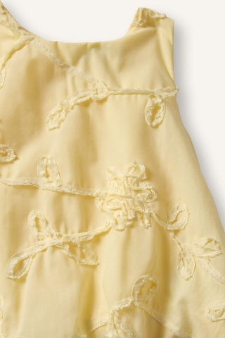 Defacto 3d Poplin Kısa Kollu Gömlek Kız Bebek H4736a526smyl149 Sarı-yl149