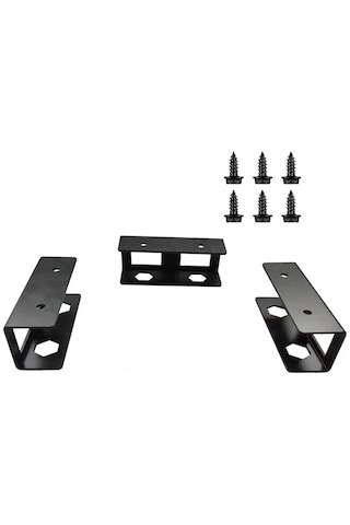 Homyl Altı Dizüstü Bilgisayar Montajı, Rafı 27mm Siyah