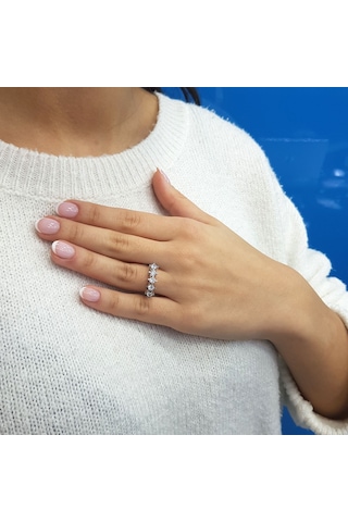 Lova E Renk 0,80 Karat Pırlanta Beştaş Yüzük - IDL Sertifikalı - 1030203
