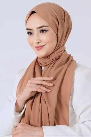 Harem Scarf Asya Şal - Fındık - Fındık