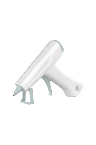 Honeybeeshop Kablosuz Sicak Tutkal Tabancasi Sesli Uyari Beyaz Yukseltme Akilli Kapanma Usb C Sarj Edilebilir 20 Adet Mini Tutkal Cubuklari İle Set