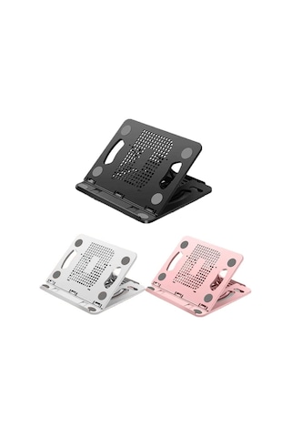 Microcase AL3481 10-12 inch Microcase 360 Dönerli Kademeli Masaüstü Stand Pembe