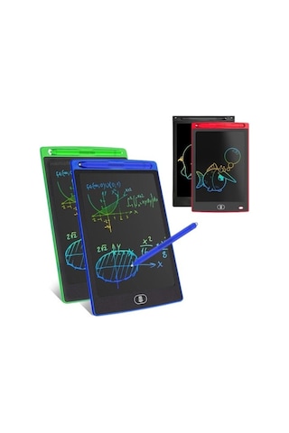 Çocuklar İçin Eğitici Renkli Çizim Tableti 10 İnç