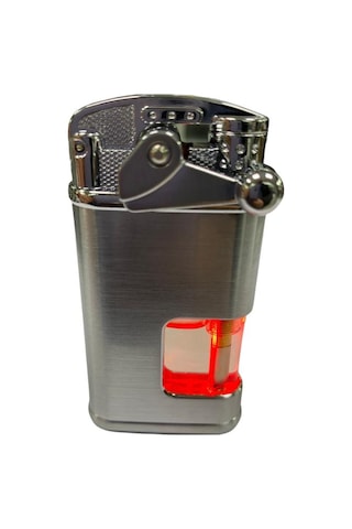 Elif Pürmüzlü Kırmızı Mavi Işıklı Çakmak Gümüş 709400 Gümüş