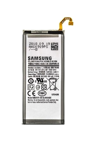 Samsung Galaxy J6 J600 Uyumlu Batarya Pil Servis Eb-bj800abe