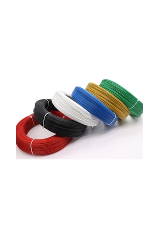 1x0.75 MM2 SIAF 18 AWG Yumuşak Silikon Kablo 1 Metre