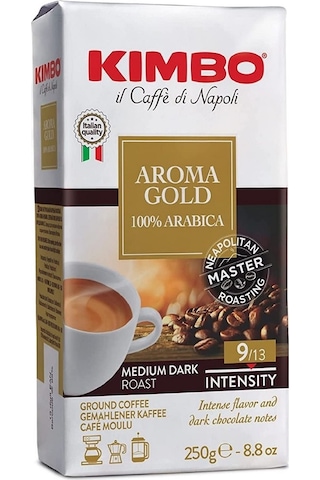 Kimbo Aroma Gold % 100 Arabica Filtre Kahve 250 G Kimbo Aroma Gold % 100 Arabica Filtre Kahve 250 G