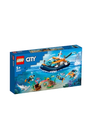LEGO® City 60377 Kâşif Dalış Kapsülü 182 Parça