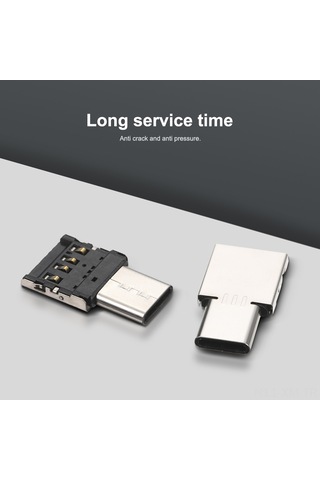 Ximistore9 Type-c'den Usb'ye Mini Otg Adaptörü - Android Cihazlarda Veri Transferi, Usb Bellek Bağlantısı, Hızlı Ve Taşınabilir