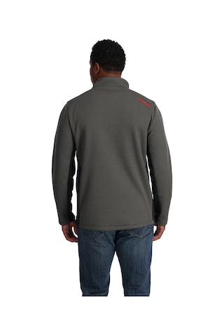 Spyder Spyder Bandit 1/2 Zip Erkek Gri İçlik Üst 6130