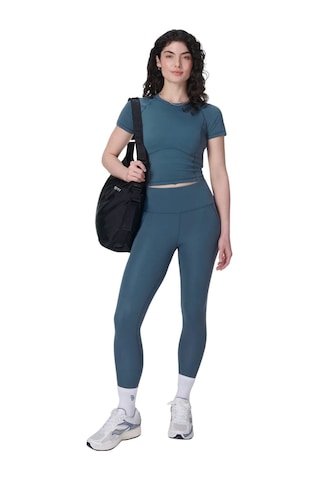 Sweaty Betty Sweaty Betty All Day Cropped Kadın Mavi Tişört 5133 Mavi
