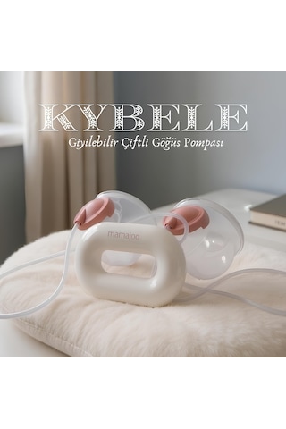 Mamajoo Kybele Giyilebilir Çiftli Göğüs Pompası 150 Ml 9 Kademe Ayarı
