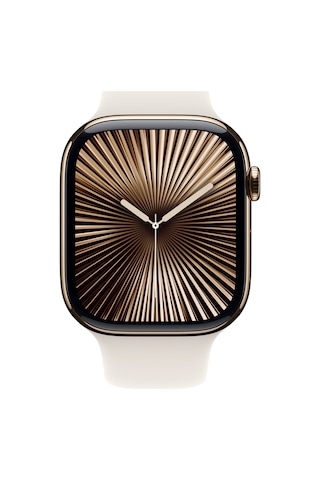 Apple Watch Series 10 GPS + Cellular 46 MM Titanyum Kasa Spor Kordon M/L Akıllı Saat (Apple Türkiye Garantili)
