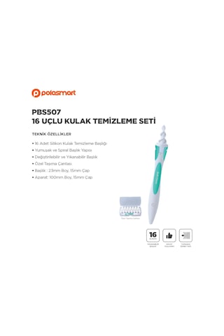 Polosmart Pbs507 Kulak Temizleme Cihazı Yeşil