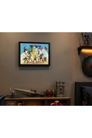Ks Games He-man 100 Parça Çocuk Puzzle - 48x34 Cm - Hm704 Standart