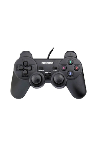 Concord C-850 Bilgisayar Pc Oyun Konsol Gamepad Kolu Titreşimli