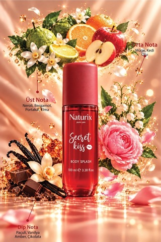 Naturix Secret Kiss Vücut Spreyi 100 Ml Meyvemsi Ve Şekerli Koku