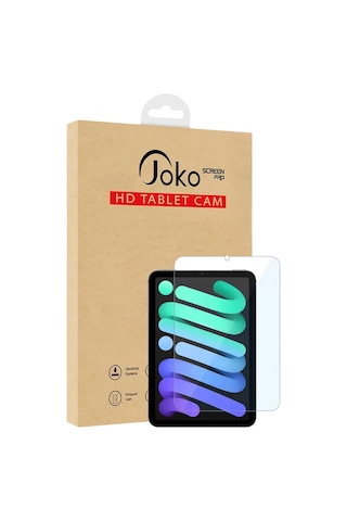 Joko Apple İpad Mini 5 Hd Tablet Cam Ekran Koruyucu - Şeffaf
