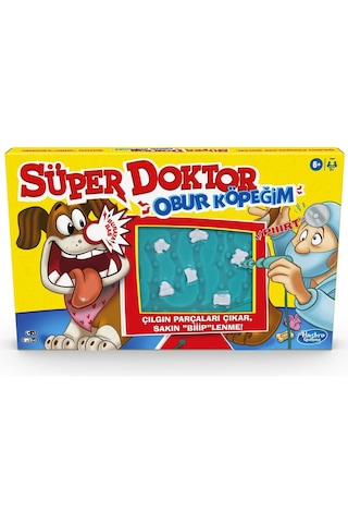 Süper Doktor Obur Köpeğim Eğlenceli Kutu Oyunu +6 Yaş 2 Oyuncu