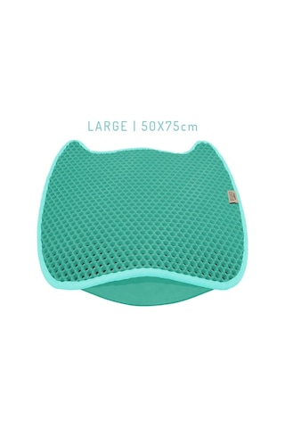 Cattie Taraklı Model Kum Toplayıcı Fonksiyonel Kedi Paspası Turquoise - Kedi Model L Boy 50-75cm