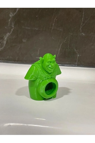 Shrek Diş Macunu Kapağı Yeşil