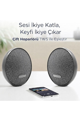 Kablosuz Bluetooth Hoparlör 7w Tws Destekli Usb Tf Kart Girişli Taşınabilir Masaüstü Speaker