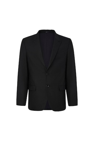 Süvari Siyah Slim Sivri Yaka 6 Drop Yelekli Takım Elbise Stk1001100004-s09