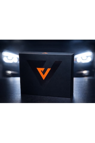 Slim Mercekli H7 Led Far Ampulü 40w 12v Fanlı Vr Pro H7 Led Xenon Beyaz Işık