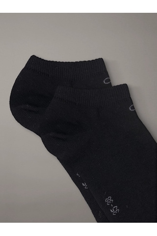 Calvın Kleın Unisex Marka Logolu Günlük Kullanıma Uygun Siyah Çorap C701234369 001