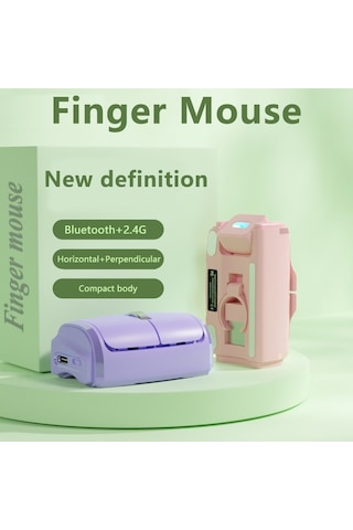 Cbtx Çift Modlu Bluetooth 2.4G Parmak Mouse