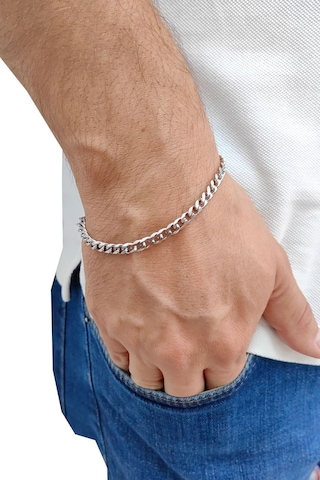 Chavin Gri Çelik Erkek Bileklik Eu94by-5 Gri