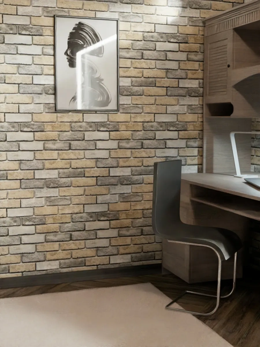 Steindorf Kendinden Yapışkanlı Duvar Kağıtları Pvc 50x280 Cm Tuğla 307427203