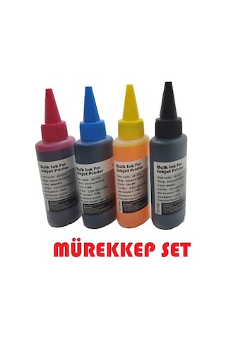 HP Deskjet 2710-2721-305 Yazıcı Kartuş Dolum Seti Cmyk 4X100 ML