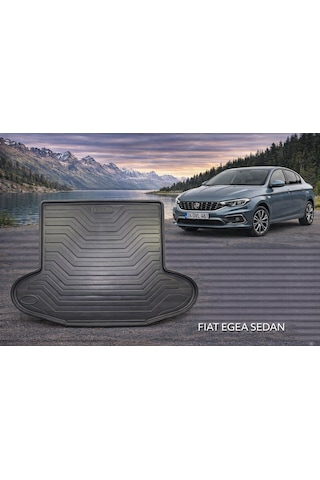 Fiat Egea Sedan 2015+ 3d Oto Paspas Ve Bagaj Havuzu İkili Set