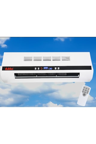 Dubbo Yazın Vantilatör Kışın Isıtıcı Uzakdan Kumandalı