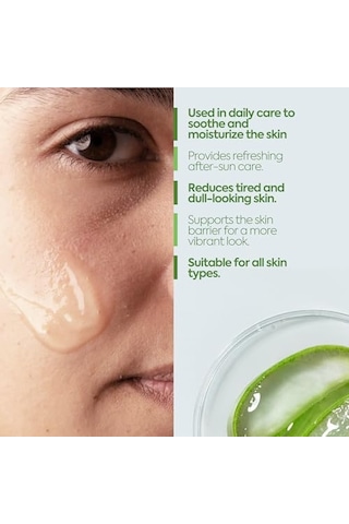 Clasy Care Aloe Vera Jel Maske - Kolajen Ve Retinol İle Nemlendirici Yüz Maskesi - Güneş Yanığına Karşı Ferahlatıcı Bakım - Seyahat Boyu 06712956