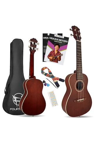 Fourtune Sydra Ukc-23mn Concert Ukulele Maun Hakiki Ağaç Concert