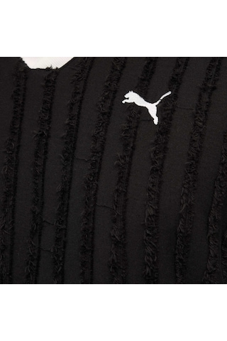Puma T7 Erkek Geniş Kesim Uzun Kollu Polo 634311 01 Siyah