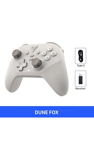 Flydigi Dune Fox Kablosuz Gamepad - Hall Effect Stick-beyaz