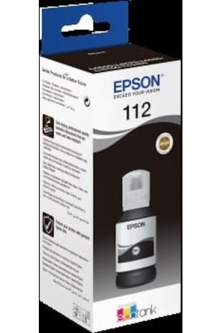 Epson 112 Sıyah Murekkep Sıse C13t06c14a