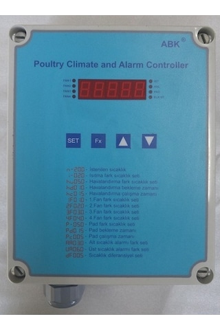 2120 Tavukhane Iklimlendirme Ve Alarm Kontrolörü