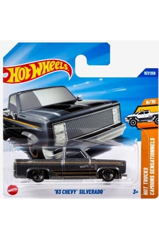 Hot Wheels Tekli Arabalar '83 Chevy Silverado Jmt29 Hot Trucks Çok Renkli Hot Wheels Tekli Arabalar '83 Chevy Silverado Jmt29 Hot Trucks Çok Renkli