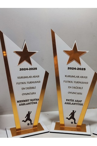 Hediyelik Plaket Voleybol /basketbol /futbol Turnuvalarına Özel Çok Renkli