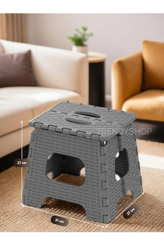 Flybuy Katlanabilir Tabure 443366260, Siyah Renkli, Uygun Herkes İçin Diğer