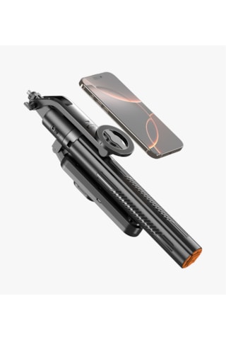 H880 Premium Manyetik Sap Braketli Aı Destekli Yüz Takibi Selfie Çubuğu