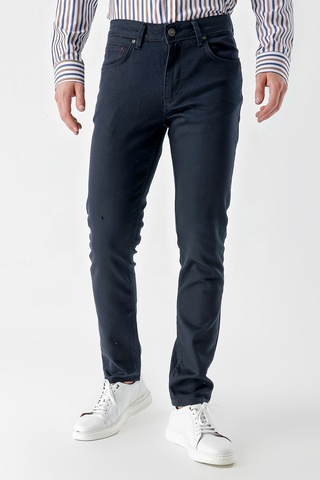 Morven Erkek Lacivert Mevsimlik Pamuk 5 Cep Slim Fit Jean Pantolon 25ms003008200 Lacivert Lacivert