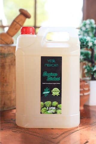 Katkısız %100 Doğal Enginar Sirkesi 5lt Geleneksel Ev Yapımı Katkısız %100 Doğal Enginar Sirkesi 5lt Geleneksel Ev Yapımı